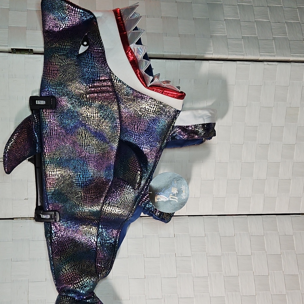 Holographic (NWT) Shark Dog Costume
